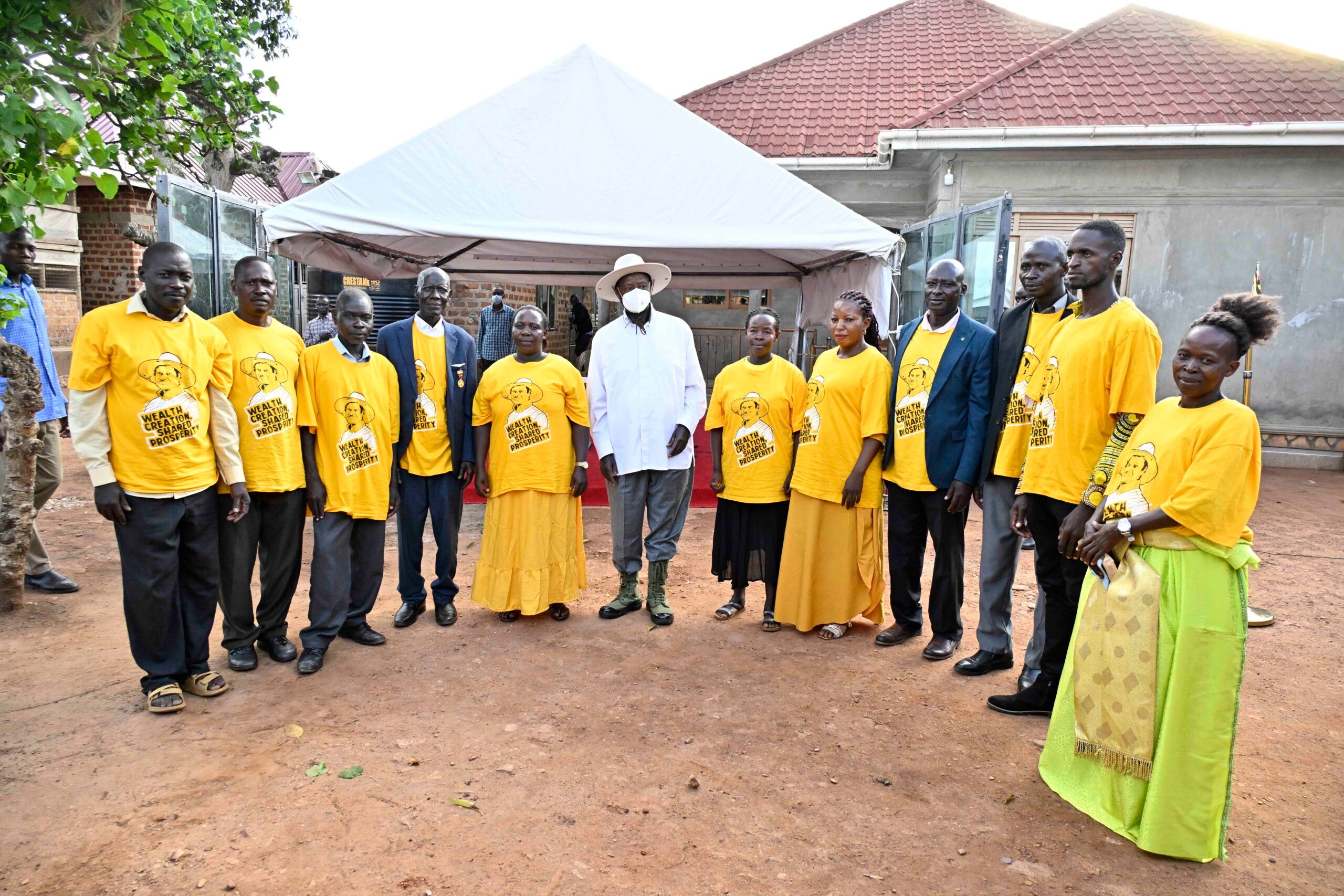 President Museveni Launches Luwero PDM Tour, Demands Better Policing to Protect Farmers
