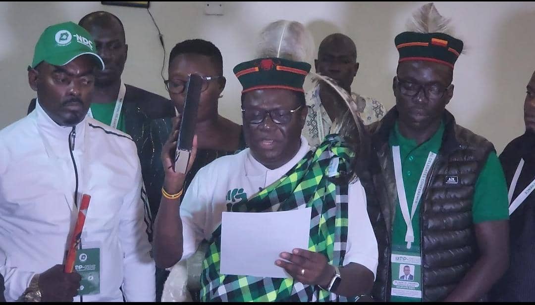 Nobert Mao Sworn In for Fourth Term as Democratic Party President